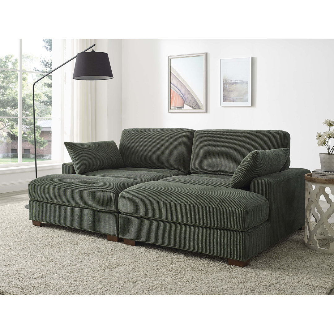 Mordecai 90" Square Arm Sofa
